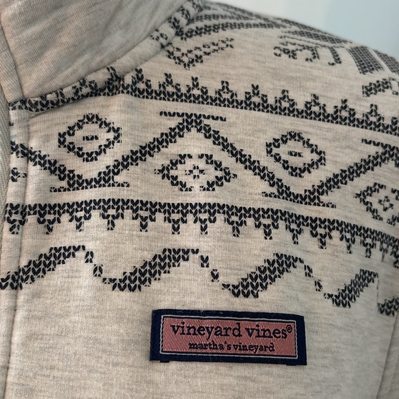 Vineyard Vines Fair Isle Shep Shirt- dream cloth - Picture 7 of 9